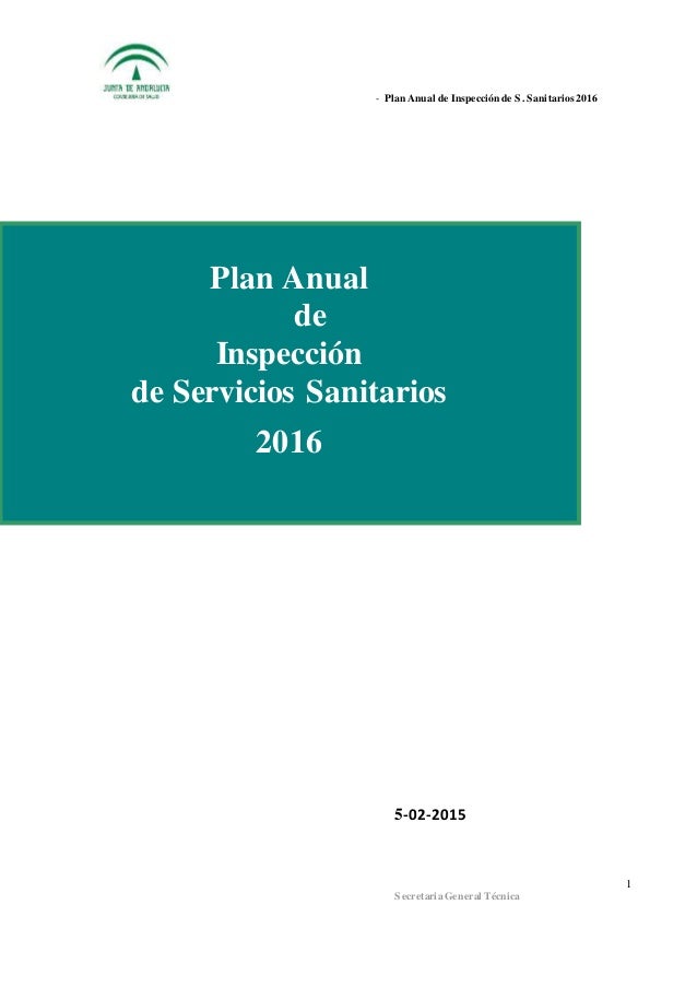 Plan Anual 2016 Slidesharenet | plan anual inspecci 243 n 2016 Plan Anual 2016 Slidesharenet | plan anual inspecci 243 n 2016