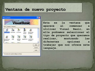 tutorial de instalación de visual basic. | PPTX
