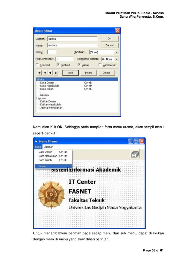 Vbasic access Vbasic access