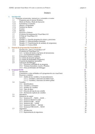 Modulo Visual Basic 6.0 | DOC