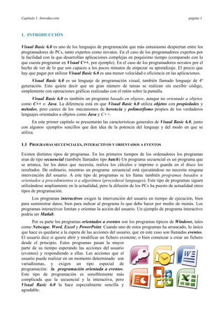Modulo Visual Basic 6.0 | DOC