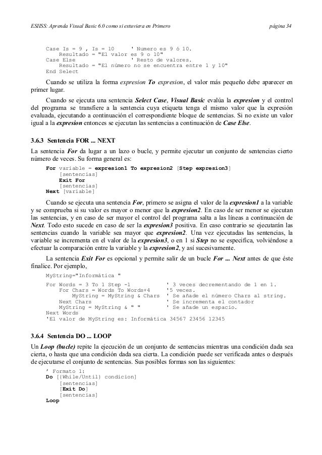 Modulo Visual Basic 6.0