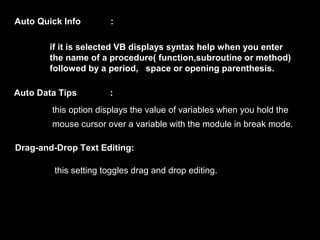Vb basics | PPT