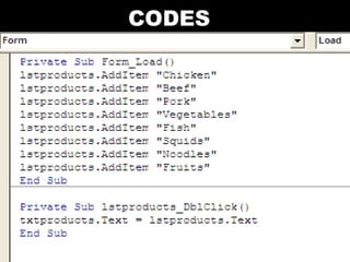 vb coding