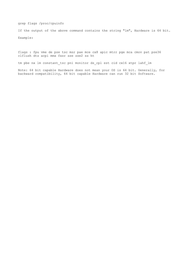Determine 64 Or 32 Bit Unix Kernel And Hw PDF Free Download determine-64-or-32-bit-unix-kernel-and-hw-pdf-free-download