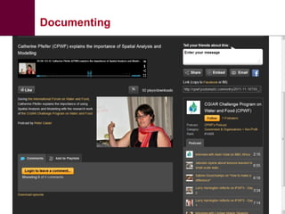 Effective communication of research for development: Experiences from NBDC and other horizons