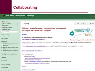 Effective communication of research for development: Experiences from NBDC and other horizons