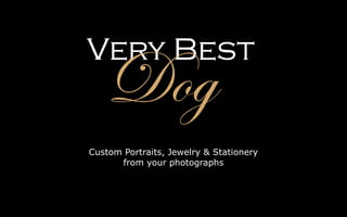 Custom Portraits, Jewelry & Stationery from your photographs 