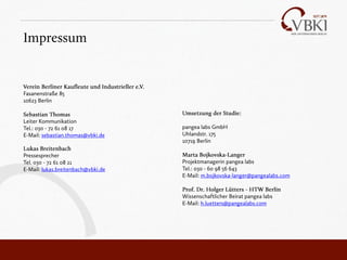 VBKI Wahlumfrage 2016