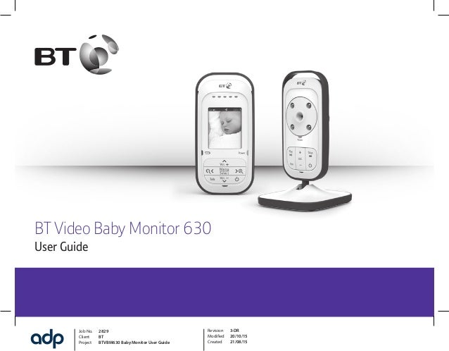 bt baby monitor 630