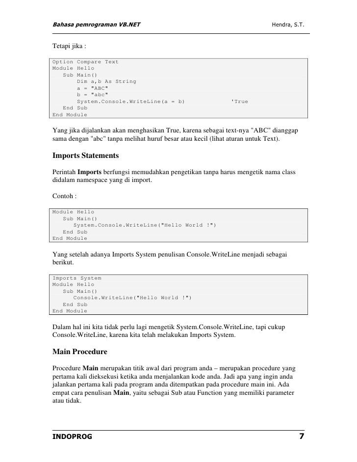 Vb net option compare binary