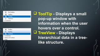 Visual Basic 2022 Toolbox: Common Controls | PPTX