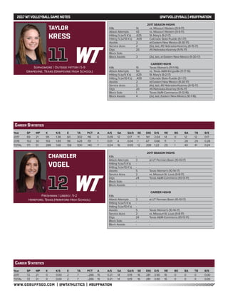 WT Volleyball Game Notes (10-16-17)