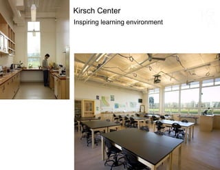 Inspiring learning environment Kirsch Center 