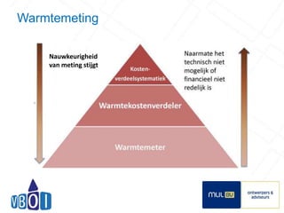 Warmtemeting 
13 
Nauwkeurigheid 
van meting stijgt 
 