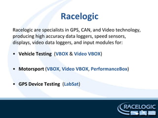 Vbox Product Range Overview 2010 | PDF