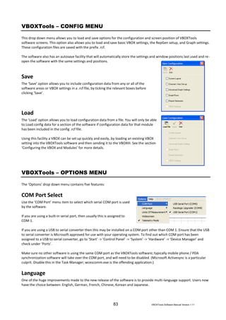 Vbox tools software manual english | PDF