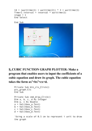 Visual Basic(Vb) practical | PDF