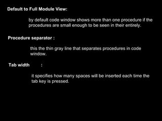 visual basic for the beginner | PPT