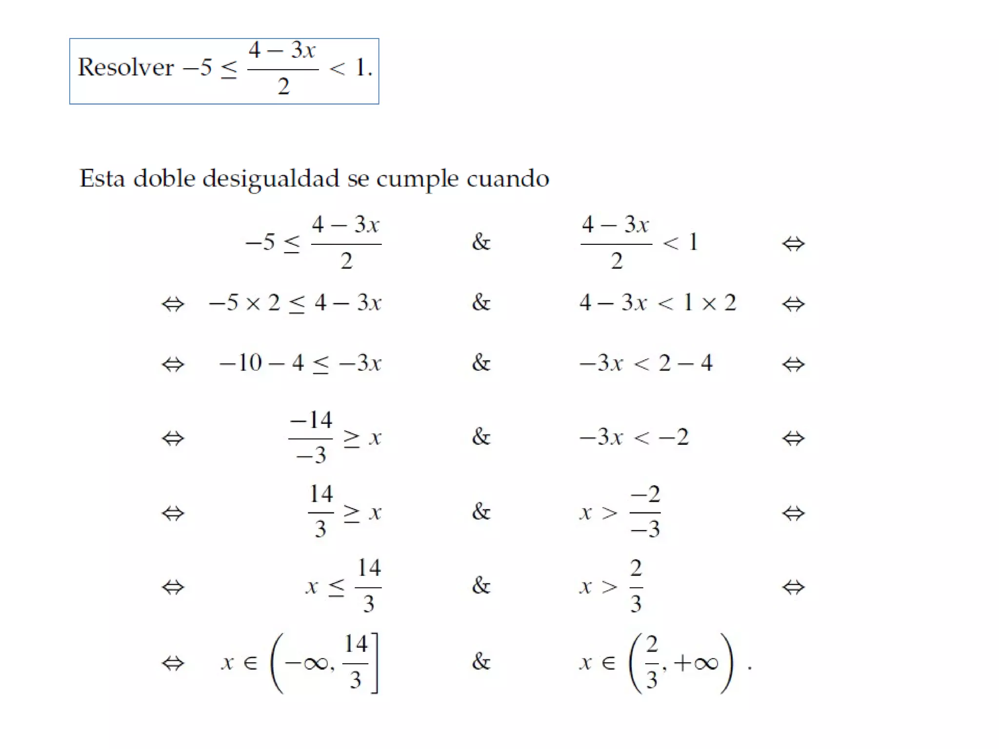Resolucion de Desigualdades Parte 3