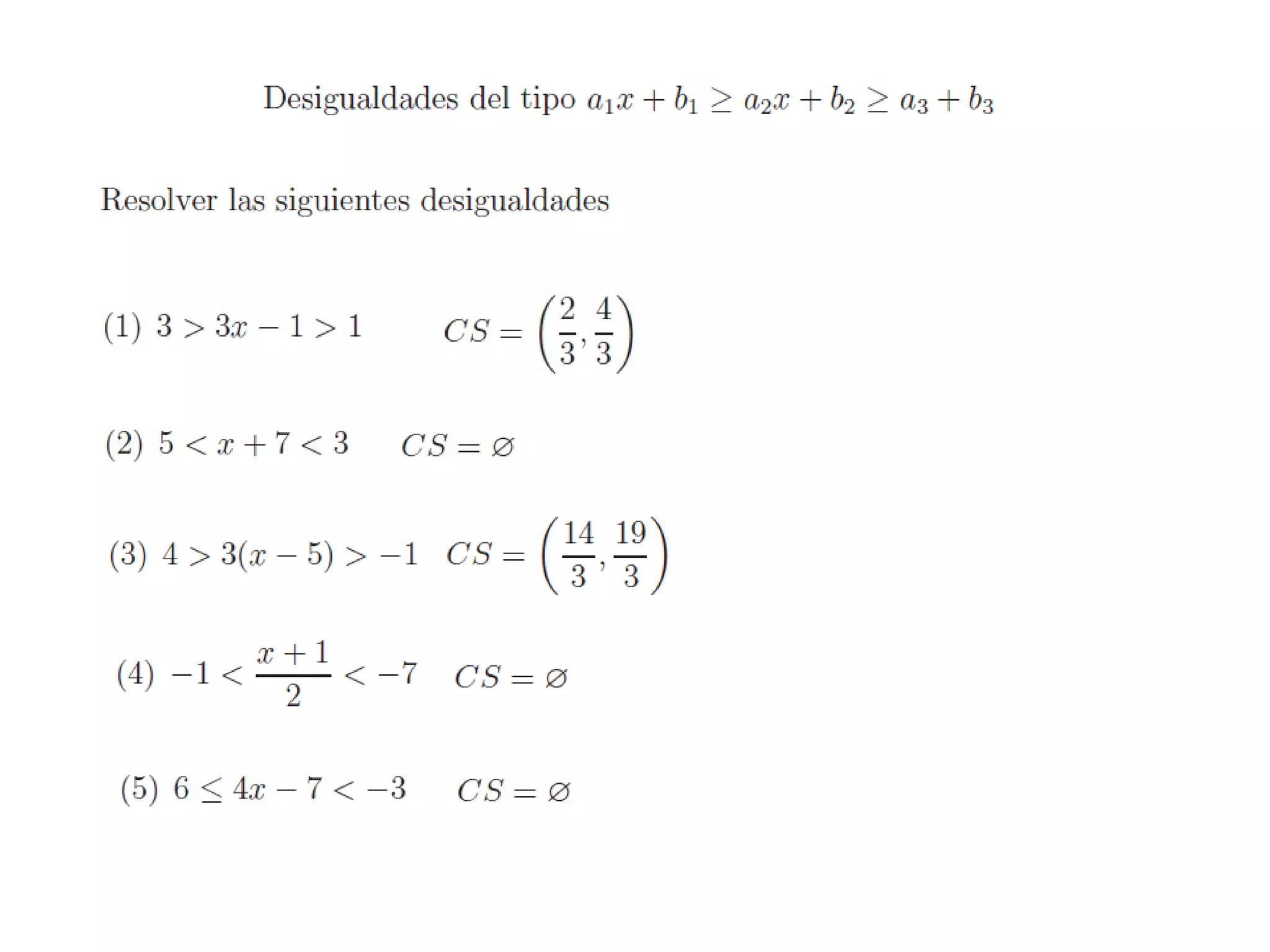 Resolucion de Desigualdades Parte 3