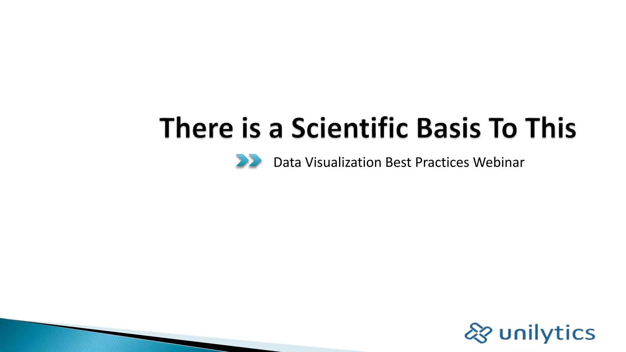 Data Visualization Best Practices Webinar
 