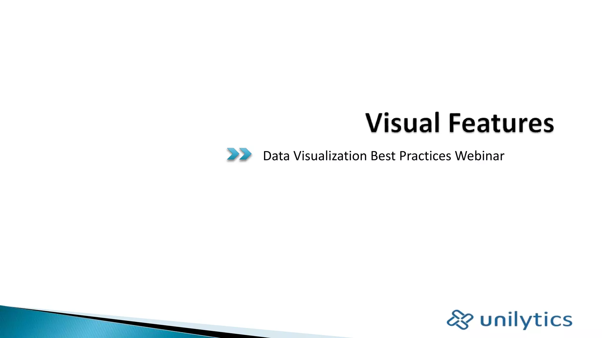 Data Visualization Best Practices Webinar
 