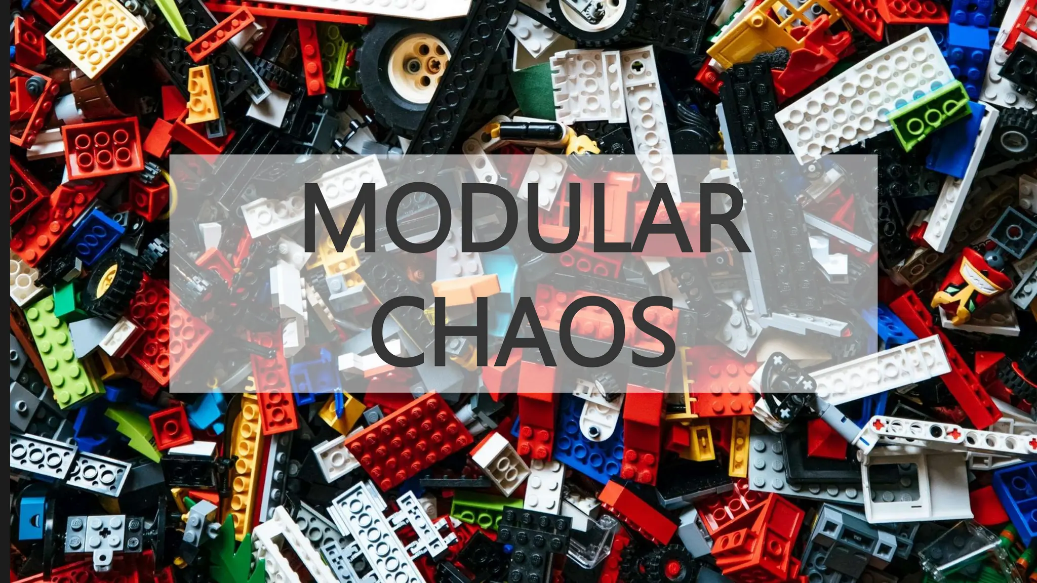 5
©2023 Pure Storage Uncomplicate Data Storage, Forever 5
©2024 Pure Storage Uncomplicate Data Storage, Forever
MODULAR
CHAOS
 