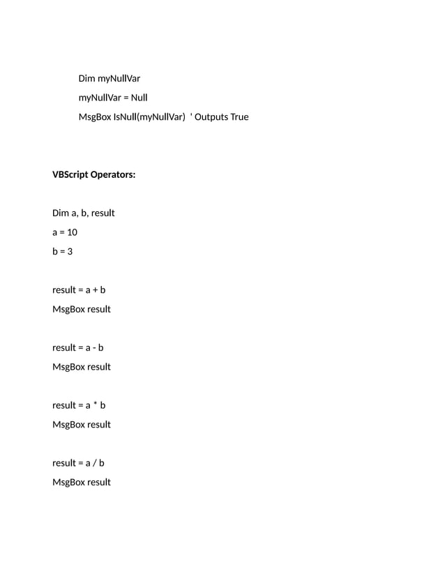 VBScript datatypes and control structures.docx