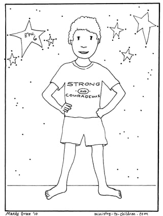 Vbs coloring pages armor of-god-3