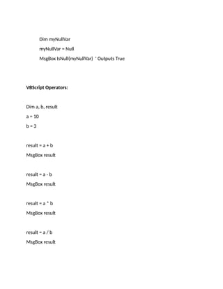 VBS control structures for if do whilw.docx
