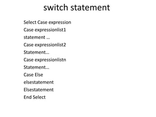 Vbscript | PPT