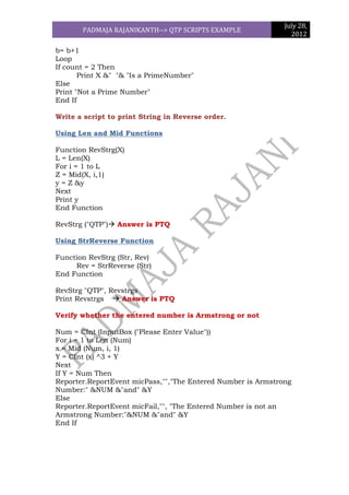 Vb scripting | PDF