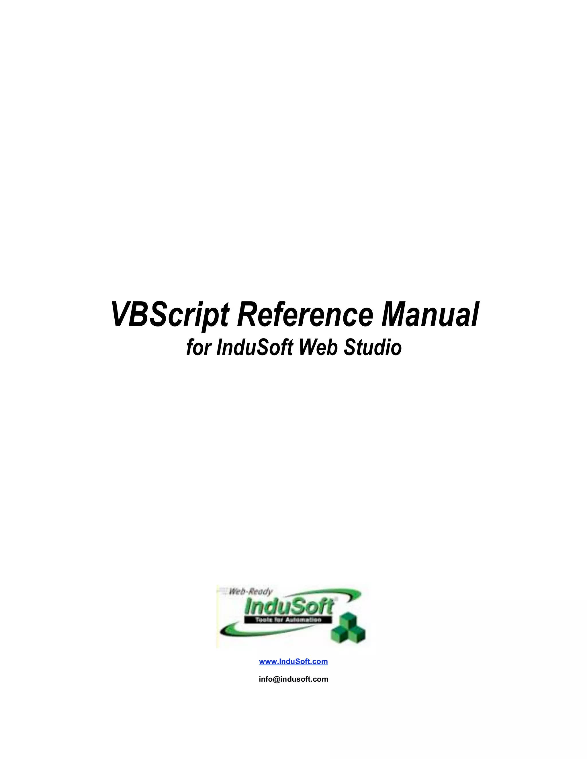 Vb script reference | PDF