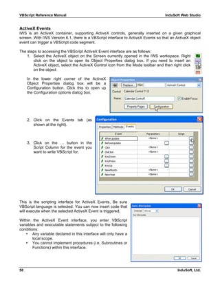 Vb script reference | PDF