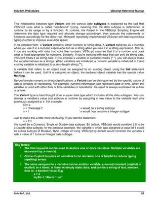 Vb script reference | PDF