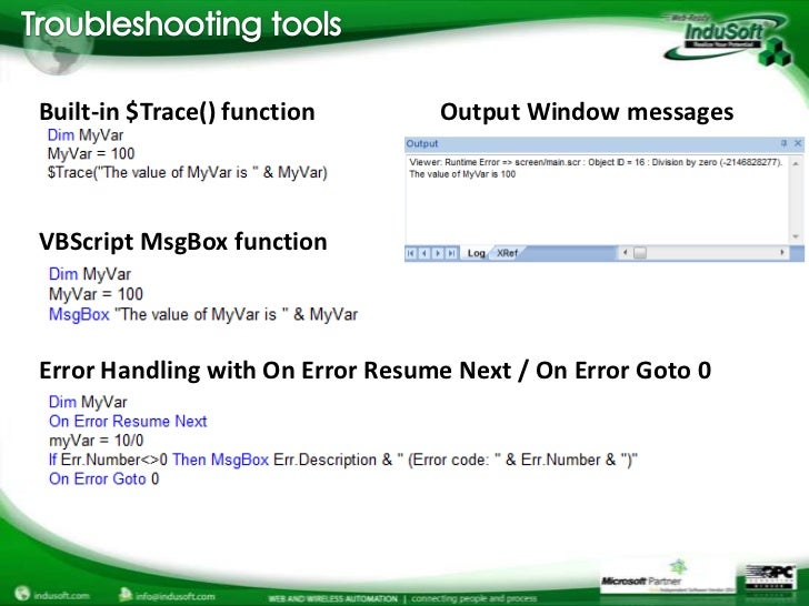 indusoft vbscript webinar
