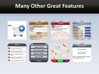 Many Other Great Features
 