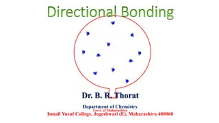 Dr. B. R. Thorat
Department of Chemistry
Govt. of Maharashtra
Ismail Yusuf College, Jogeshwari (E), Maharashtra 400060
 