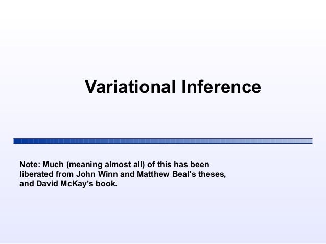 Variational inference