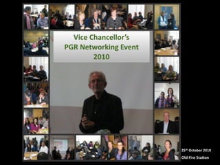 Vice chancellor's Networking Event 2010