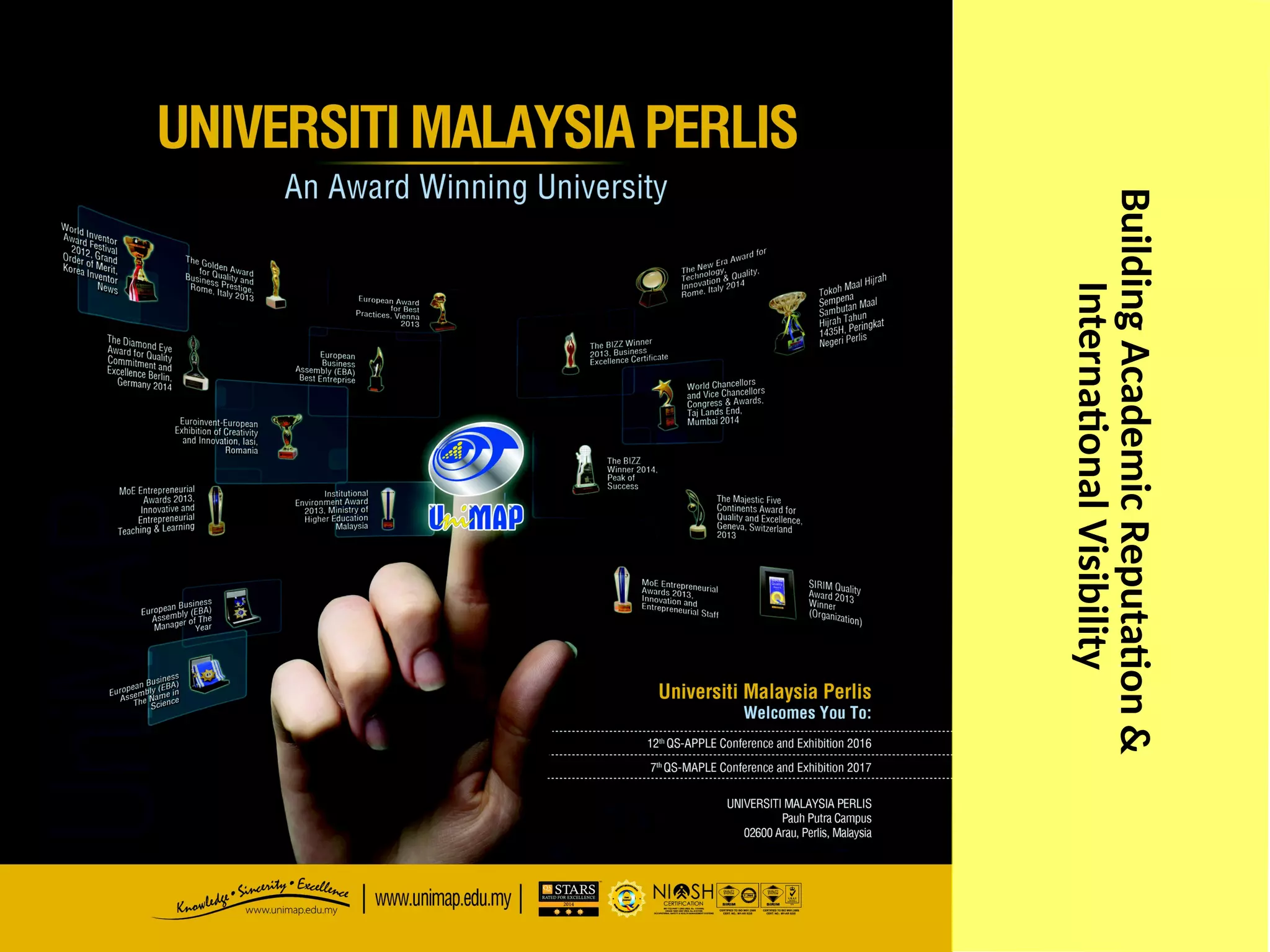 BuildingAcademicReputaton&
InternatonalVisibility
 