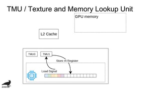 TMU / Texture and Memory Lookup Unit
 