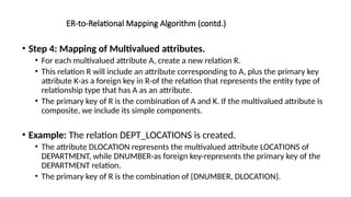 Comprehensive Guide to ER Model to Relational Model Mapping in Database ...