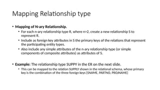 Comprehensive Guide to ER Model to Relational Model Mapping in Database ...