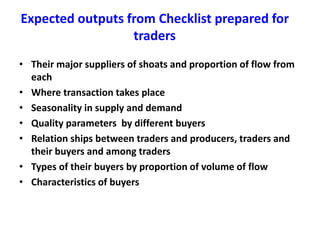 Approaches to value chain analysis for sheep and goat value chains development in Ethiopia 