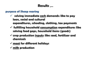 Value chain analysis of sheep in Atsbi district of Tigray Region, Ethiopia