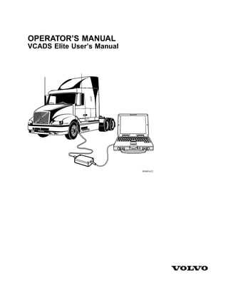 OPERATOR’S MANUAL
VCADS Elite User’s Manual
W0001632
 