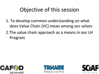 Value Chain Analysis and Development Training | PPT