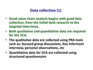 Basic concepts of value chain analysis for sheep and goat value chains development in Ethiopia 